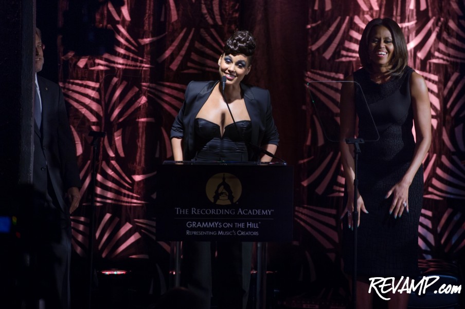 Alicia Keys, MOCs Honored At GRAMMYs On The Hill Awards; FLOTUS Among VIPs At Annual D.C. Music Confab